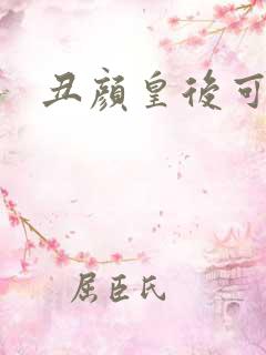 丑颜皇后可倾城