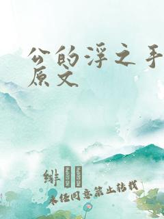 公的浮之手中字原文