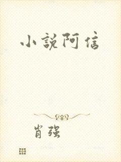 小说阿信