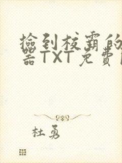 捡到校霸的遥控器TXT免费阅读