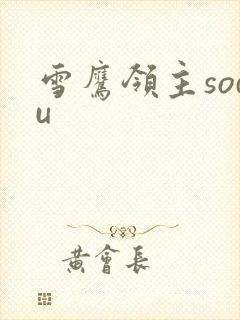 雪鹰领主sodu