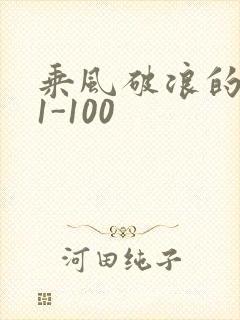 乘风破浪的婚姻1-100