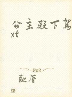 公主殿下驾到txt