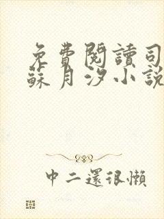 免费阅读司空靖苏月汐小说全文正版