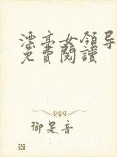 漂亮女领导全文免费阅读