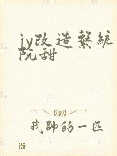 jy改造系统人阮甜