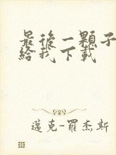 最后一颗子弹留给我下载