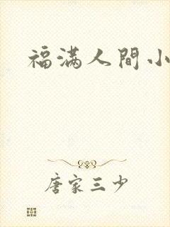 福满人间小说
