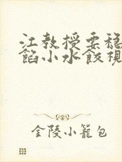 江教授要稳住肉馅小水饺视频