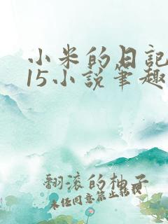 小米的日记1一15小说笔趣阁