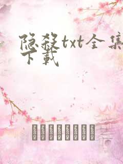 隐杀txt全集下载