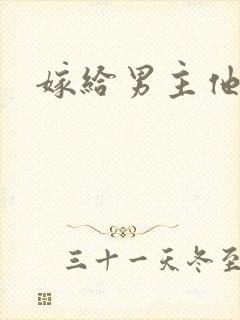 嫁给男主他爹