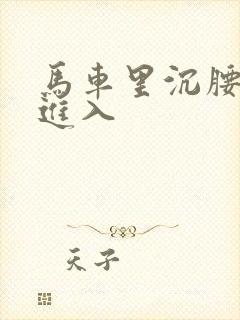 马车里沉腰缓缓进入