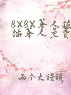 8X8X华人拔插华人免费