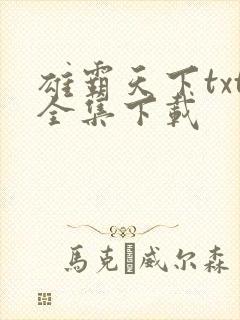 雄霸天下txt全集下载