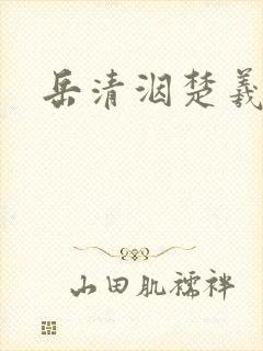 岳清洇楚羲小说