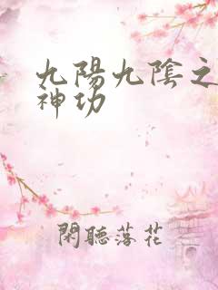 九阳九阴之阴阳神功