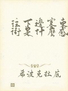 往下边塞东西逛街是什么感觉