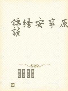 锦绣安宁原著小说