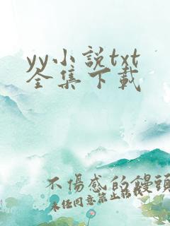 yy小说txt全集下载