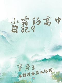 小霜的高中成长日记9