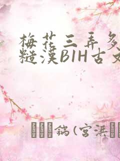 梅花三弄多肉的糙汉B1H古文