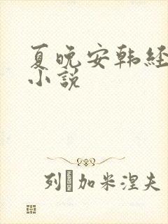夏晚安韩经年的小说