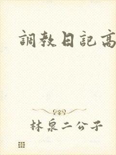 调教日记高h