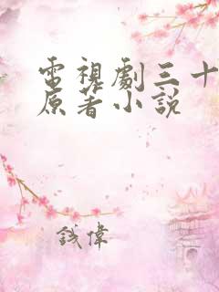 电视剧三十而已原著小说