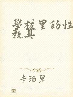 学校里的性教学教具