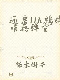 通房11h鹧鸪哨无弹窗