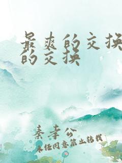 最爽的交换疯狂的交换