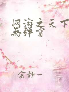 网游之天下无双无弹窗