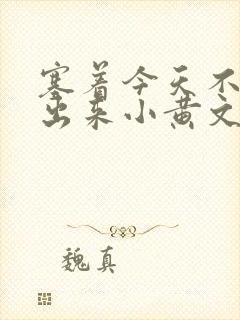 塞着今天不准拿出来小黄文