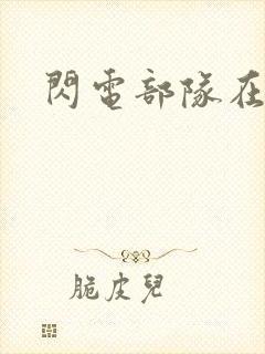 闪电部队在行动