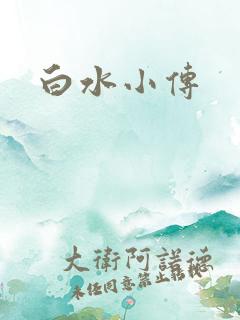 白水小传