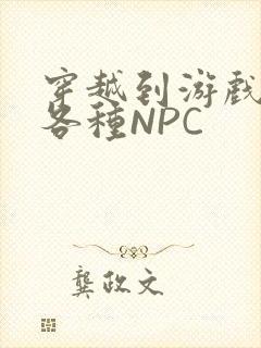 穿越到游戏里和各种NPC