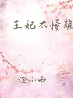 王妃不懂规矩