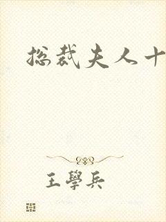 总裁夫人十八岁