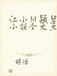 江小川颖儿穿越小说全文免费阅读