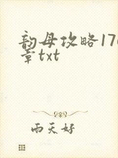 韵母攻略176章txt