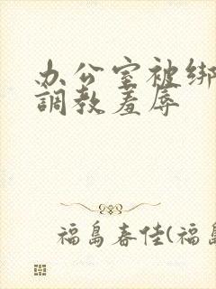 办公室被绑奶头调教羞辱