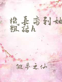 机长脔到她哭h粗话h