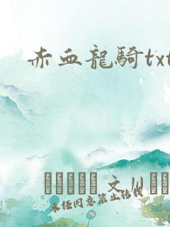 赤血龙骑txt