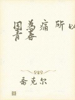 因为痛 所以叫青春