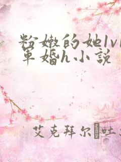 粉嫩的她1v1军婚h小说