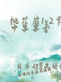 桃花扇1v2掌中串串香