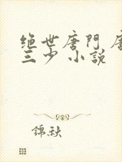 绝世唐门 唐家三少 小说