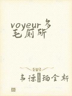 voyeur多毛厕所