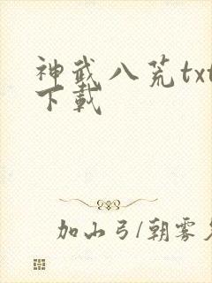 神武八荒txt下载